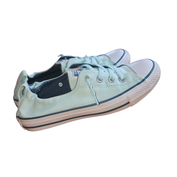 Converse All Star Mint Green Sneakers - Picture 3 of 7